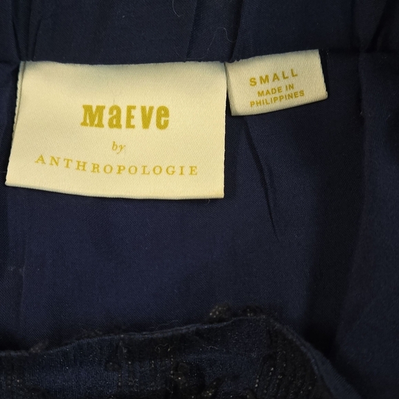 Anthropologie Maeve Miranda Textured High Low Midi Skirt Size Small - Picture 7 of 8